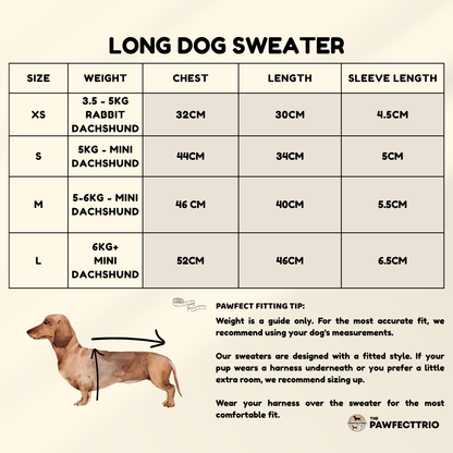 Long Dog Sweater