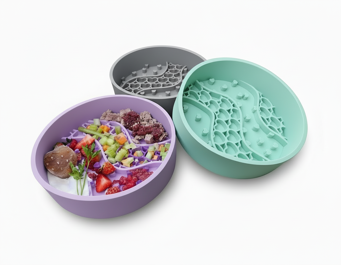 Slow Feeder Dog Bowl - The Pawfect Trio