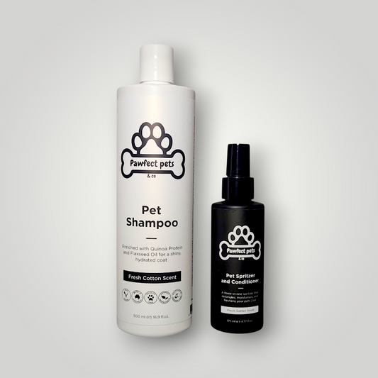 Pet Shampoo & Conditioner Bundle - The Pawfect Trio