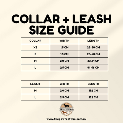 Brown corduroy dog collar from The Pawfect Trio with metal buckle and adjustable strap for pet accessories.