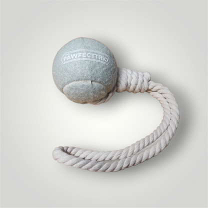 Tennis Ball Rope Toy - The Pawfect Trio