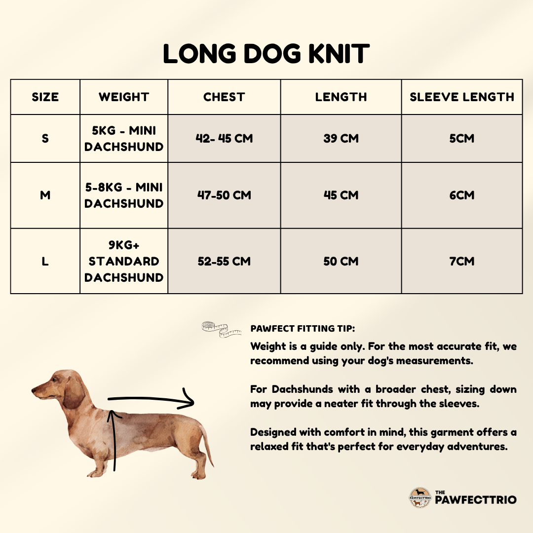 Long Dog Knit