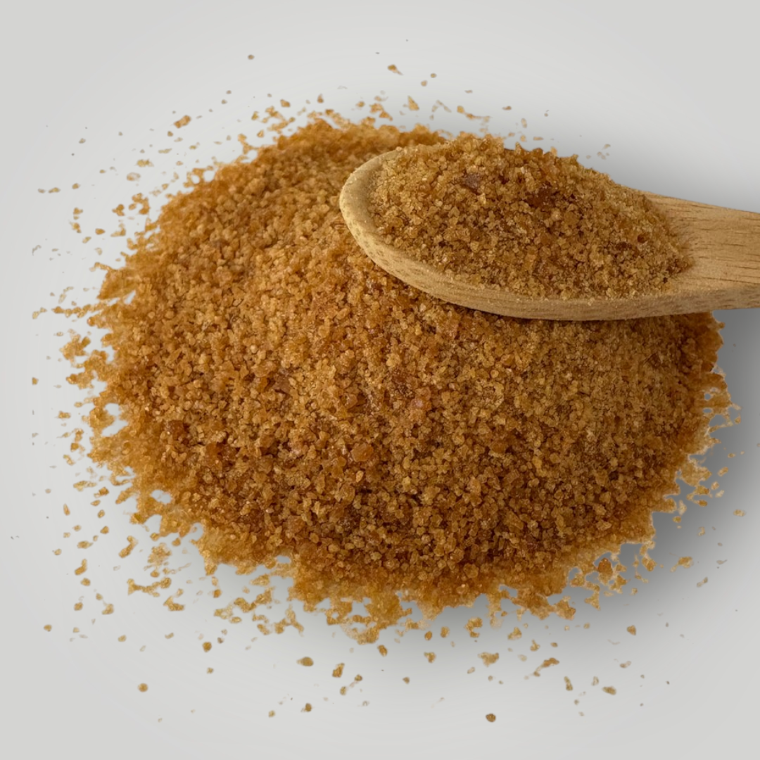 Bark Botanica grass-fed beef bone broth powder for pets, showing the powdered supplement in a clear container.
